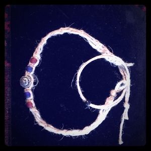 Sun Moon Reversible Two Sided Handmade Hemp Choker